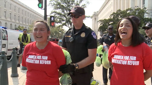 Immigration reform protests took the spotlight for much of last year before legislation stalled. Now, with House GOP leaders revealing their goals for reform, the issue could be moving forward again. Cronkite News reporter <b>Jillian Idle</b> has the story,
